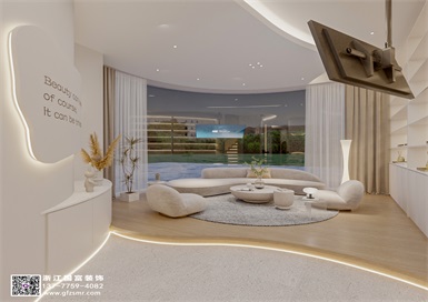 紹興越城區花璽美容院裝修設計案例