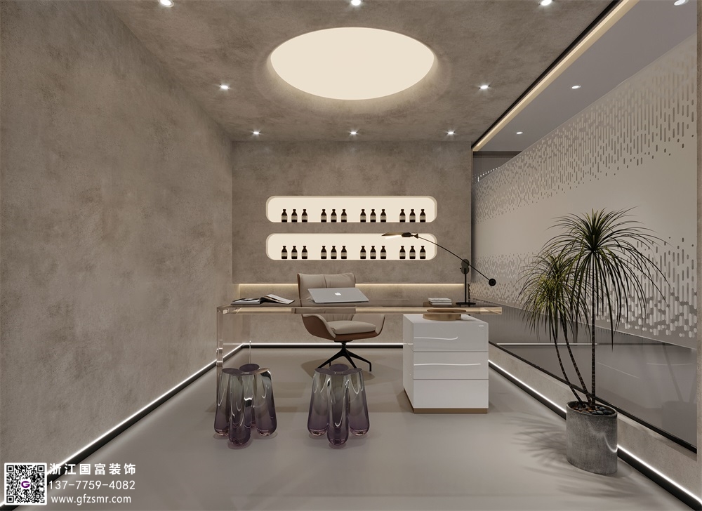 雙美美容院的設計要點(diǎn)